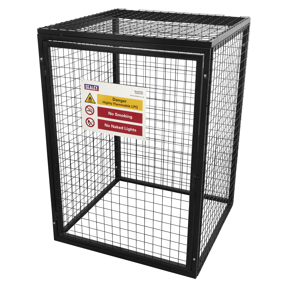 Gas Cylinder Safety Cage - 4 x 47kg