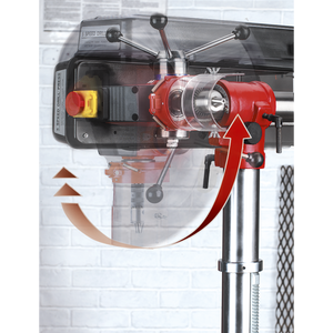Floor Standing Radial Pillar Drill 5-Speed 550W/230V