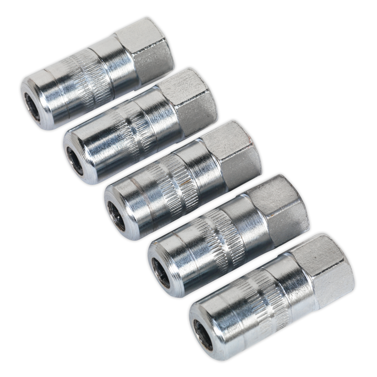 4-Jaw Heavy-Duty Hydraulic Connector 1/8"BSP - Pack of 5