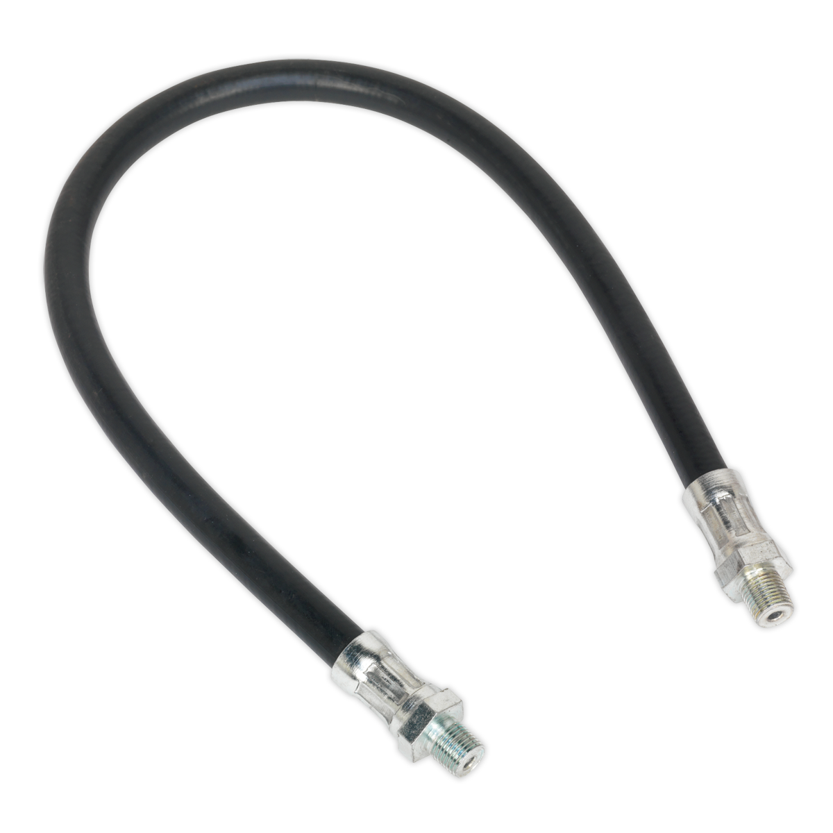 Flexible Rubber Grease Gun Delivery Hose 450mm 1/8"BSP