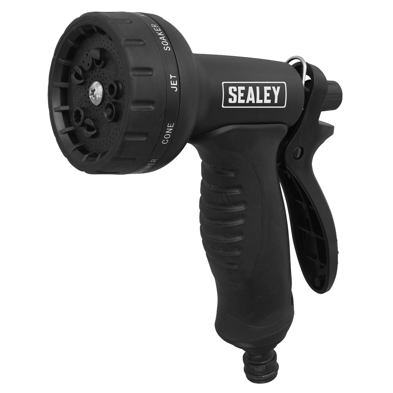 Sealey GH30E Expandable Flexible Water Garden Hose 17mm with Spray Gun, 30 Metre, Black