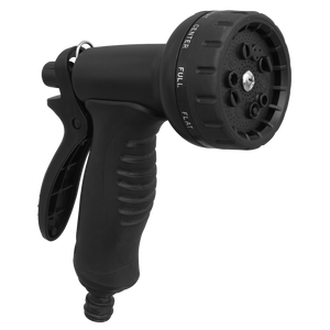 Sealey GH30E Expandable Flexible Water Garden Hose 17mm with Spray Gun, 30 Metre, Black