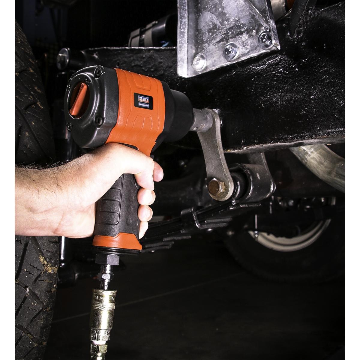 Generation Composite Twin Hammer Air Impact Wrench 1/2"Sq Dr
