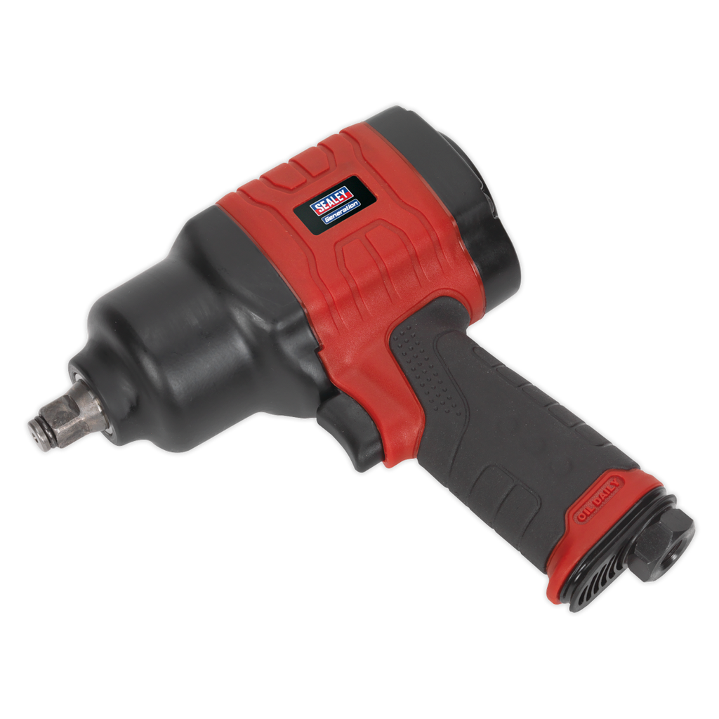 Generation Composite Twin Hammer Air Impact Wrench 1/2"Sq Dr