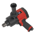 Generation Composite Twin Hammer Air Impact Wrench 1"Sq Drive