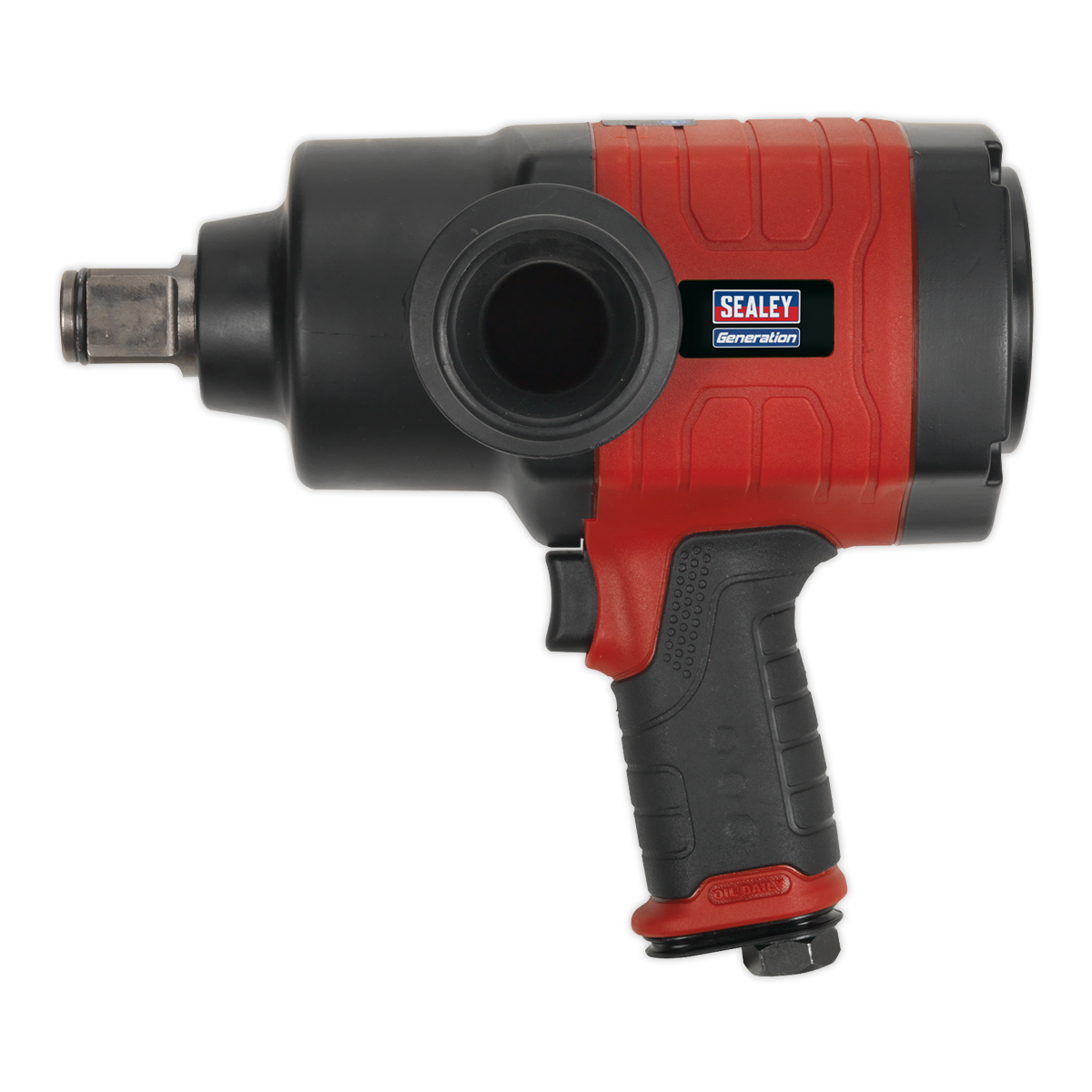 Generation Composite Twin Hammer Air Impact Wrench 1"Sq Drive
