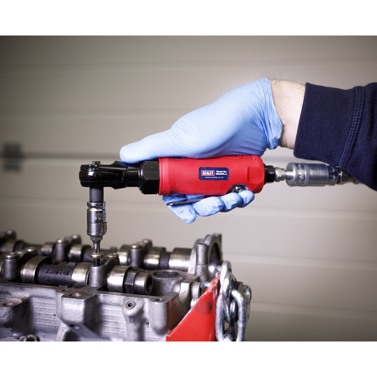 Generation Compact Air Ratchet Wrench 1/4"Sq Drive