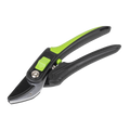 Anvil Secateurs with Soft Grip Handle, 3-Stage Safety Lock &
