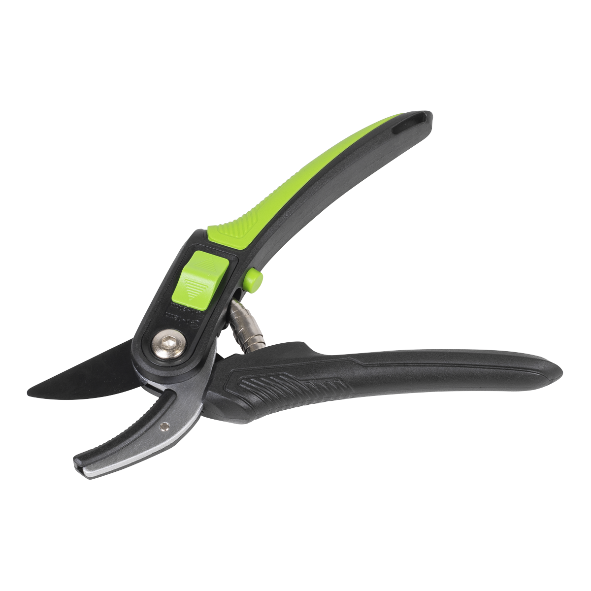 Anvil Secateurs with Soft Grip Handle, 3-Stage Safety Lock &