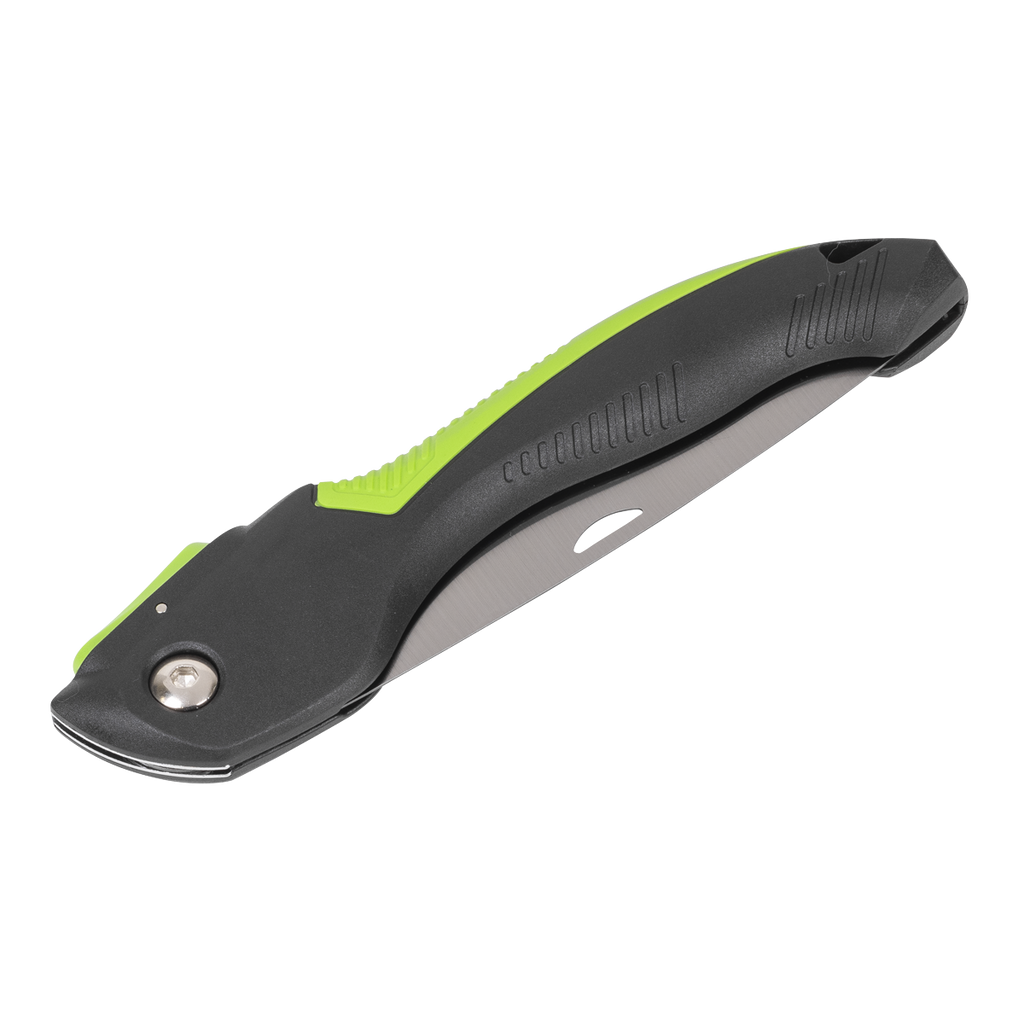 Folding Pruning Saw with Soft Grip Handle, 2 Cutting Positio