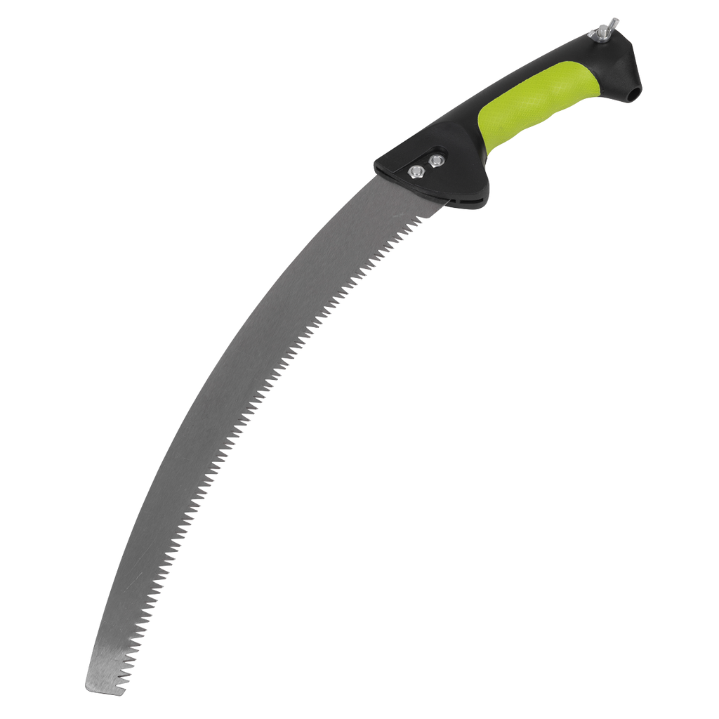 Curved Pruning Saw with Soft Grip Handle & Carbon Steel Blad
