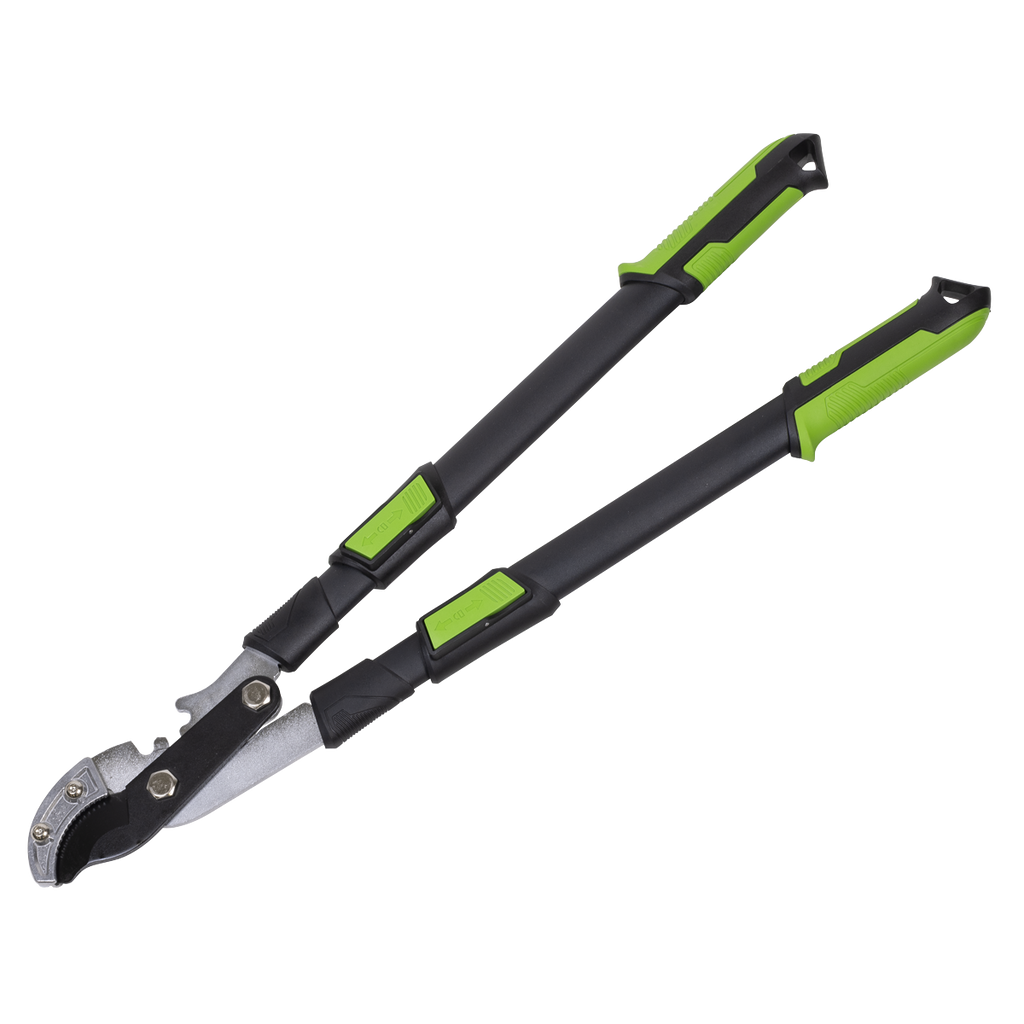 Telescopic Anvil Lopping Shears with Soft Grip Handle, Geare