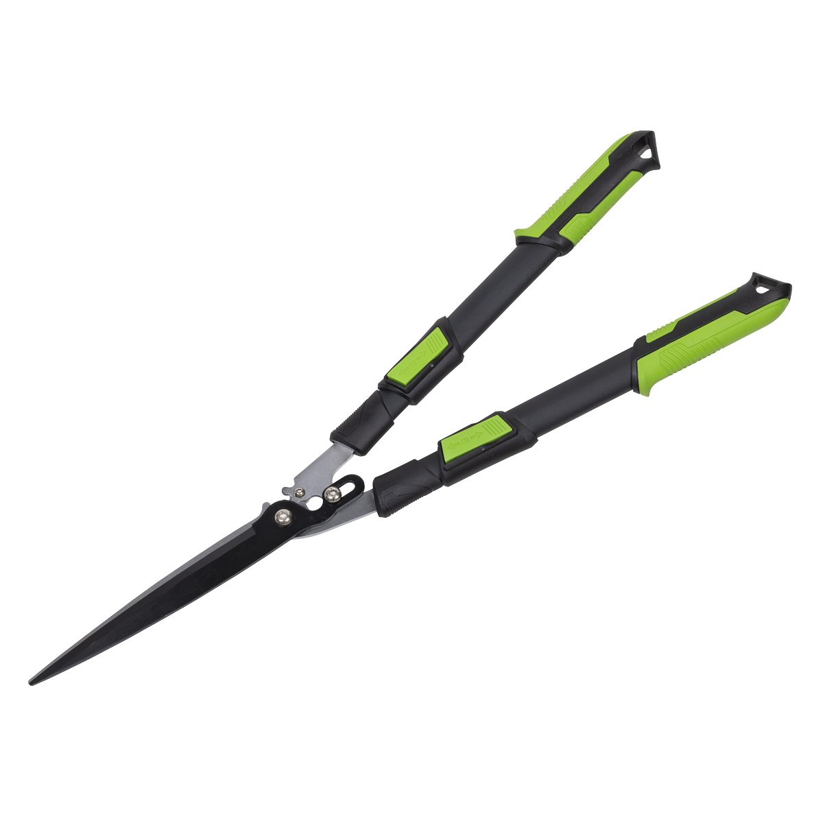 Telescopic Hedge Shears with Soft Grip Handle & Carbon Steel Blade