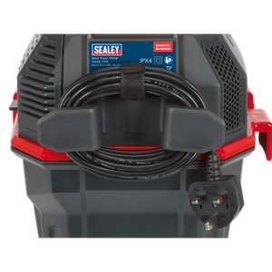 Wall Mounting Garage Vacuum with Remote Control 1500W/230V