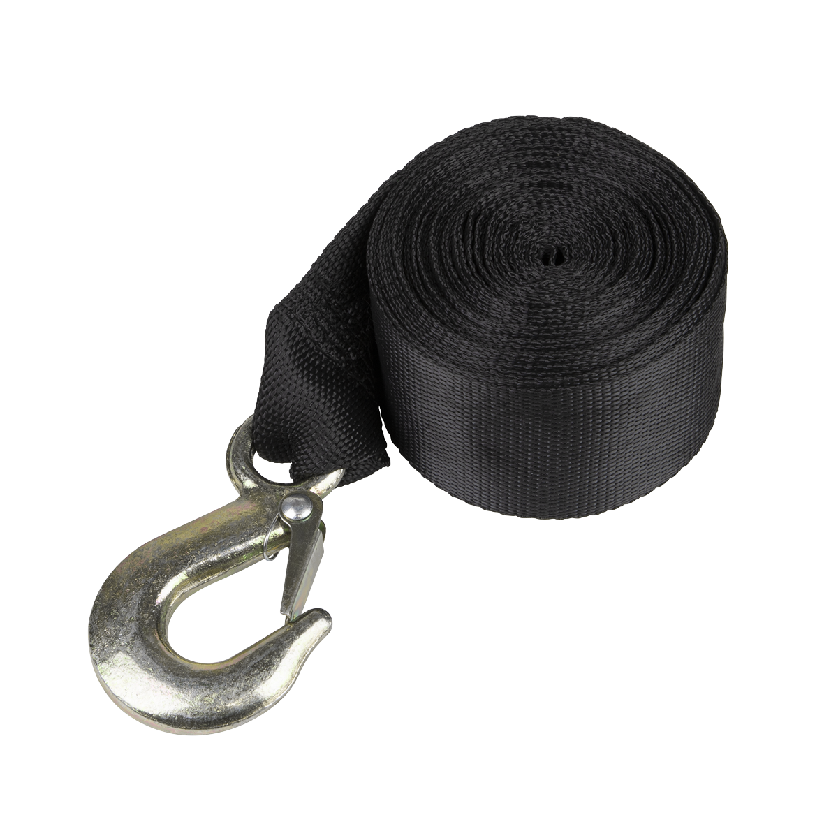 Trailer Winch Strap with Forged Hook 50mm x 10m 1350kg Breaking Strength