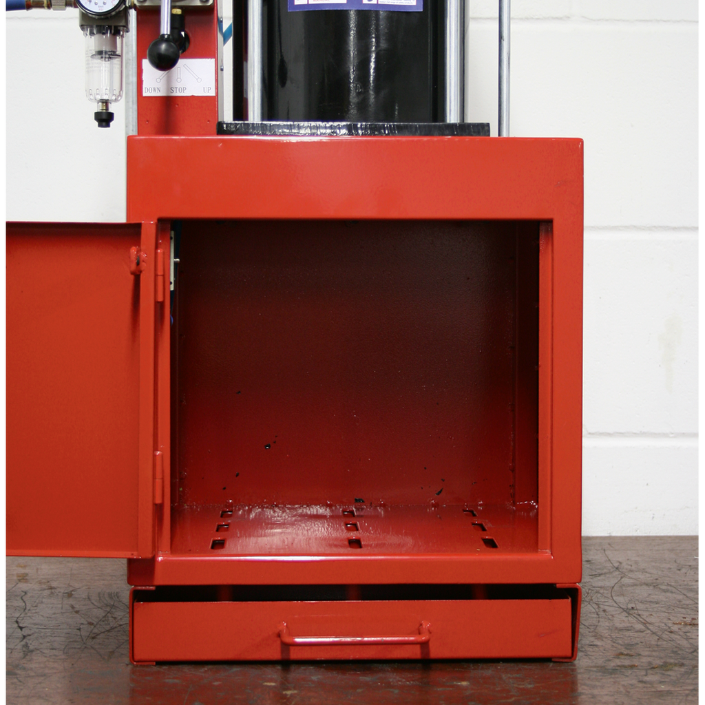 Pneumatic Paint Can Crusher 2.2 Tonne