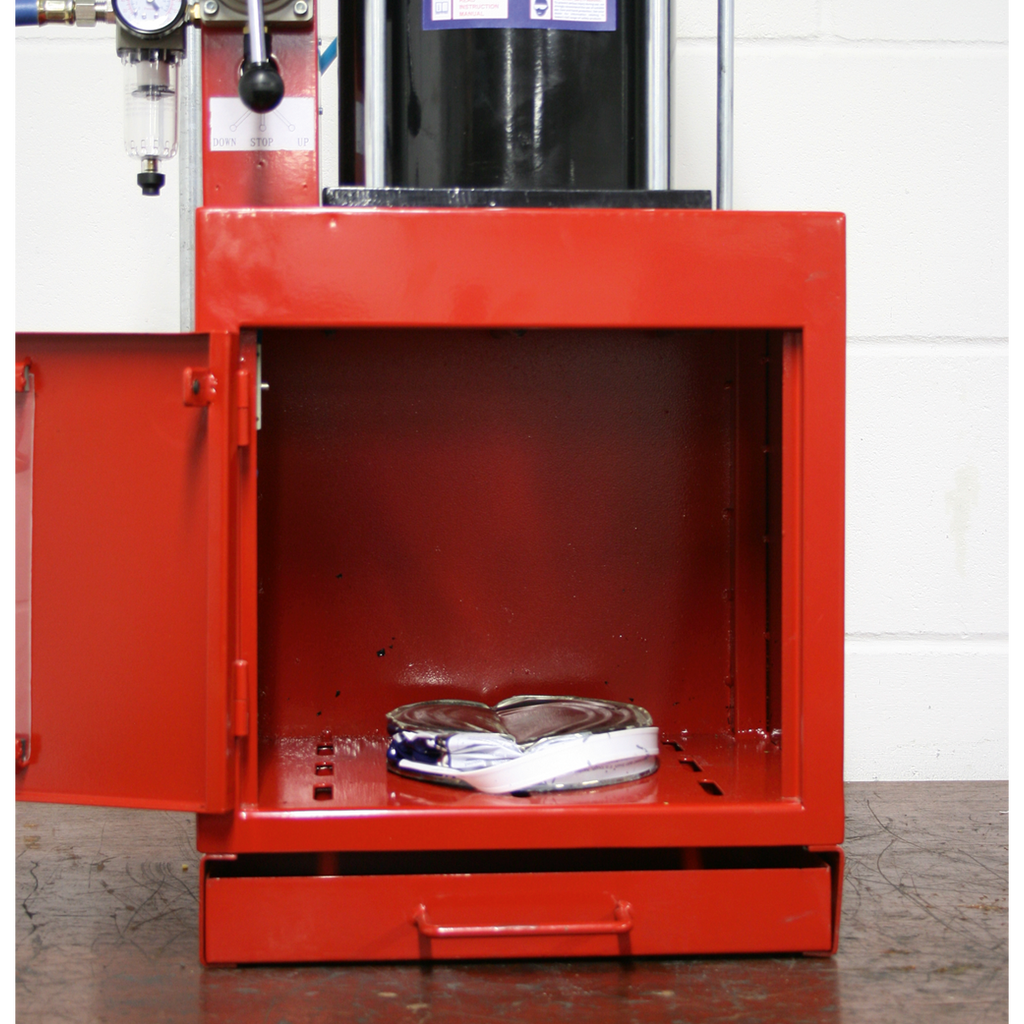 Pneumatic Paint Can Crusher 2.2 Tonne