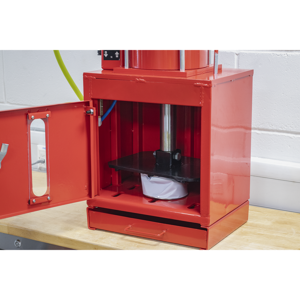 Pneumatic Paint Can Crusher 2.2 Tonne