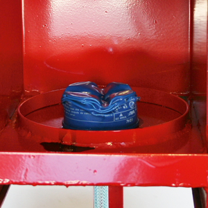 Pneumatic Oil Filter Crusher