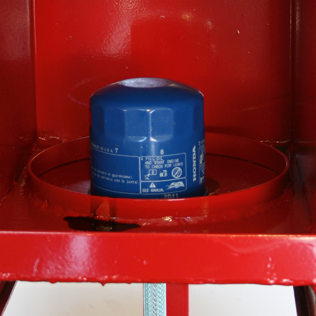 Pneumatic Oil Filter Crusher