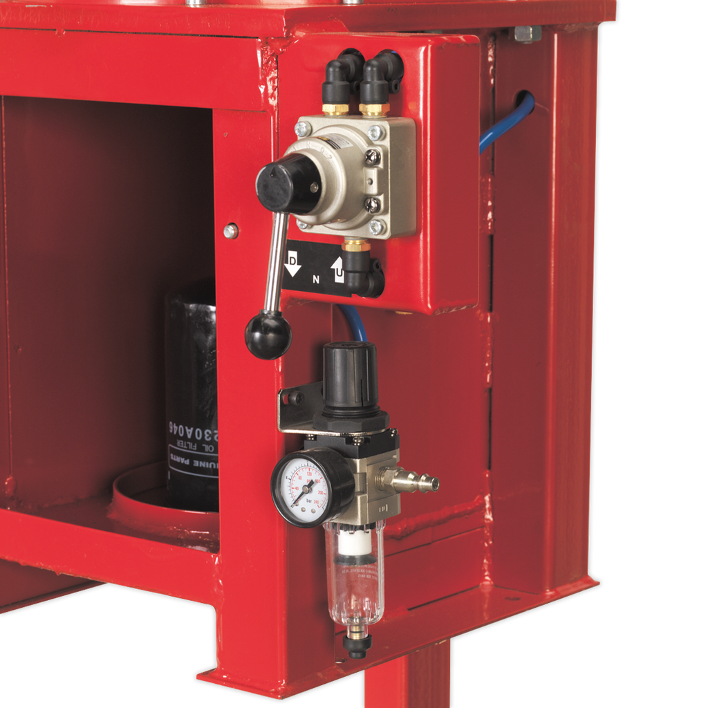 Pneumatic Oil Filter Crusher