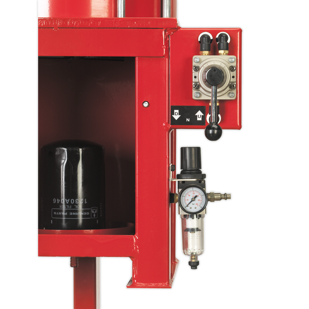 Pneumatic Oil Filter Crusher
