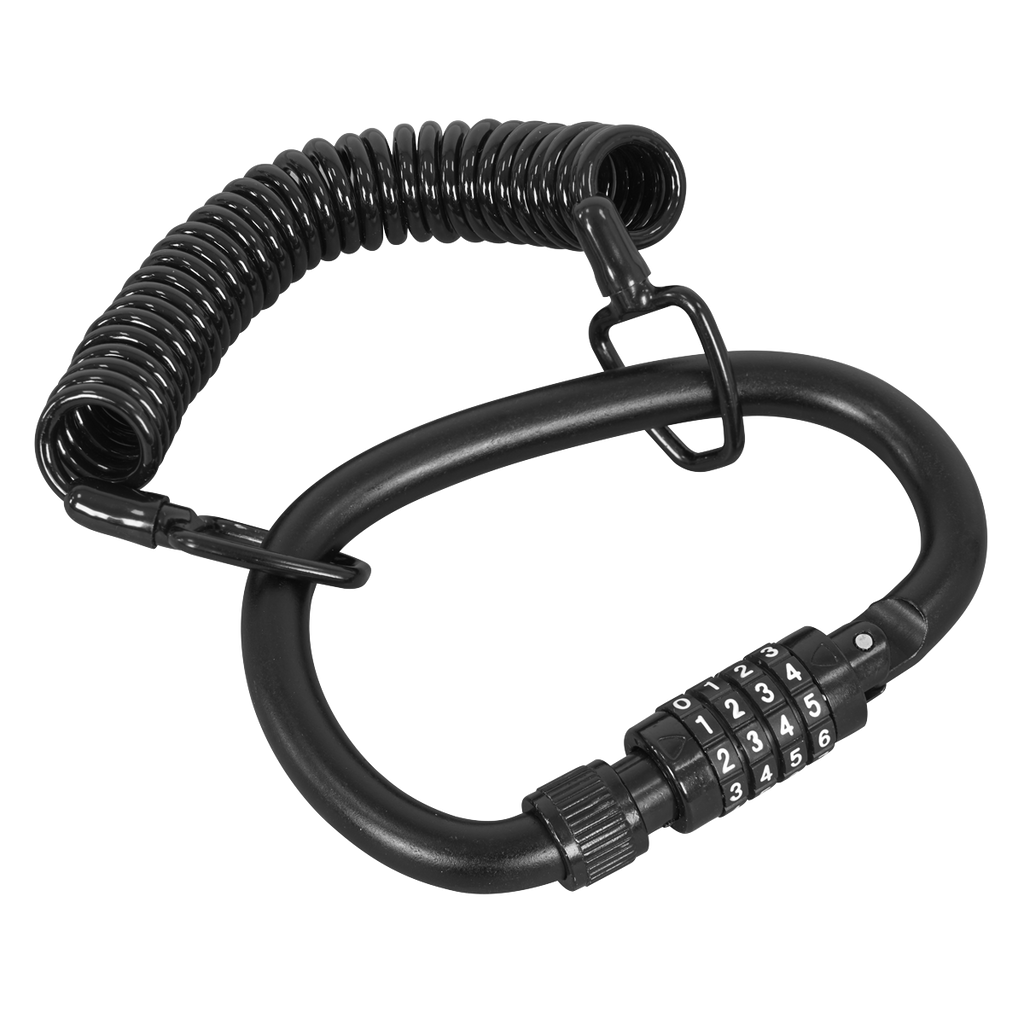 Helmet/Gear Lock with Cable