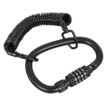 Helmet/Gear Lock with Cable