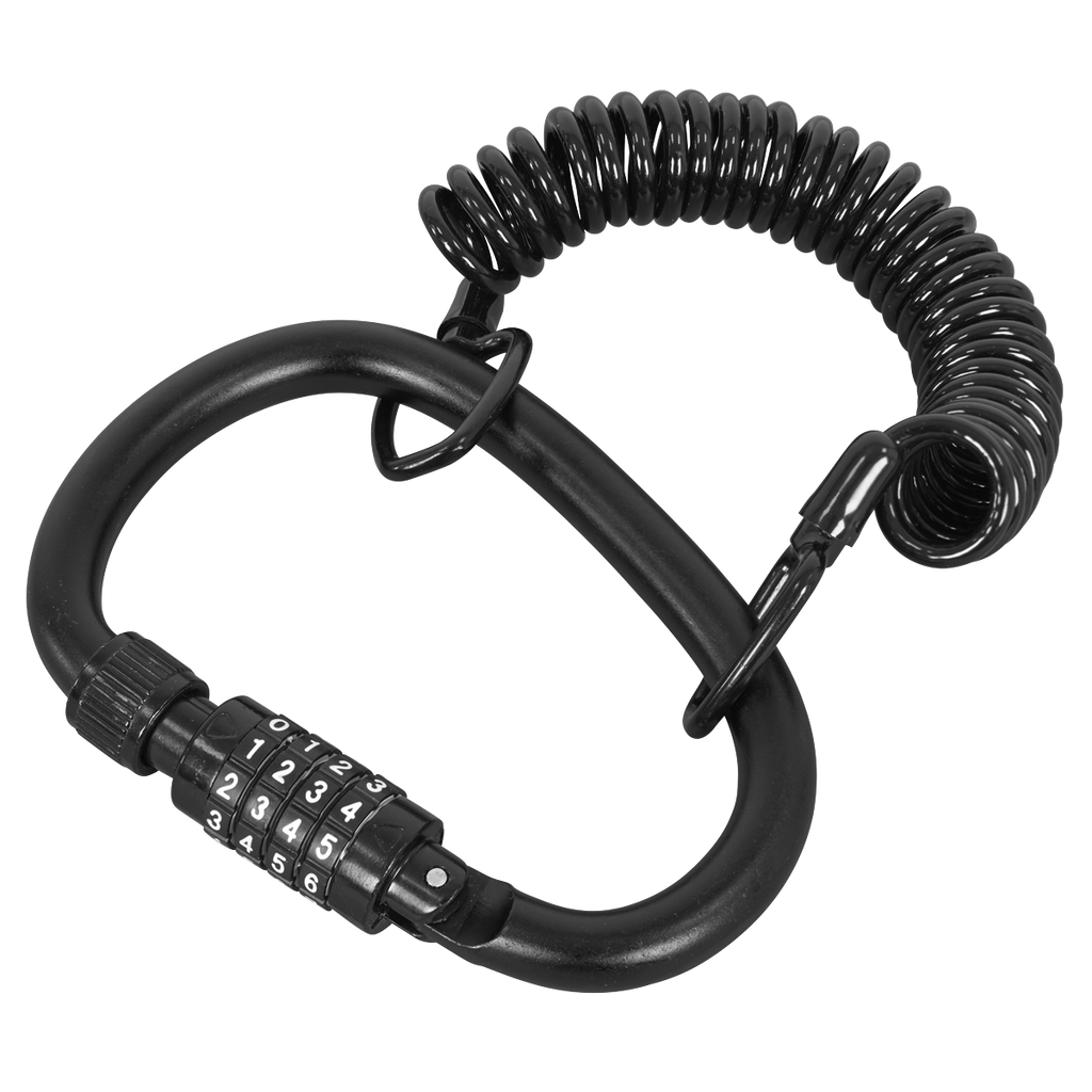 Helmet/Gear Lock with Cable
