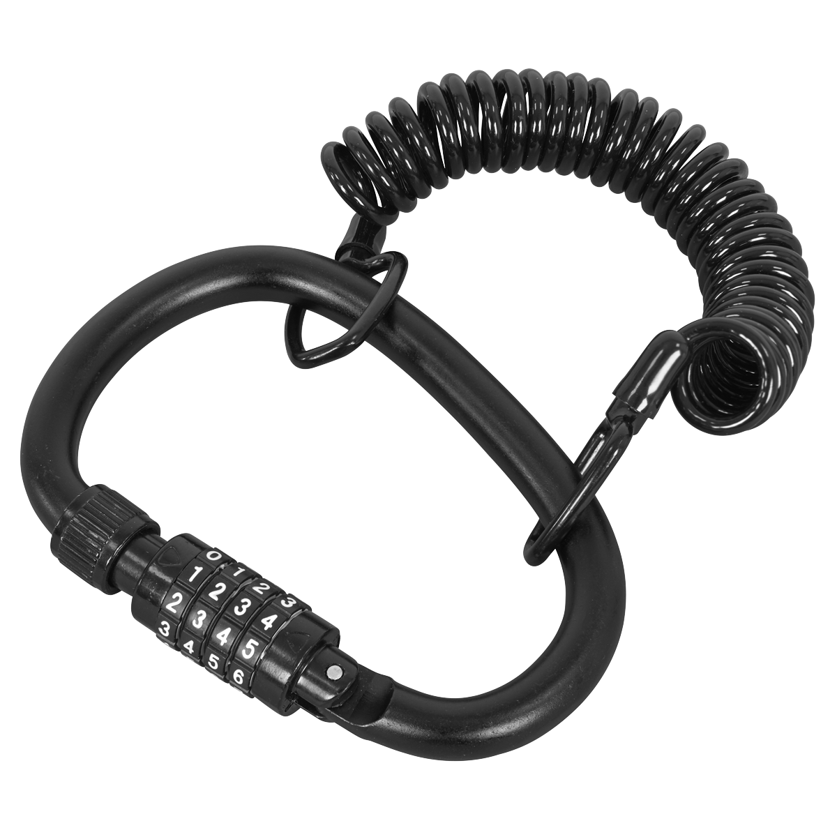 Helmet/Gear Lock with Cable