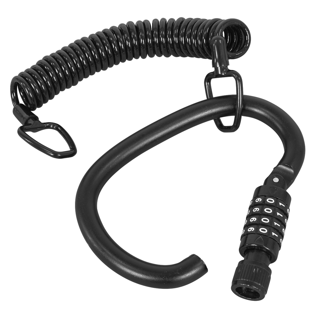 Helmet/Gear Lock with Cable