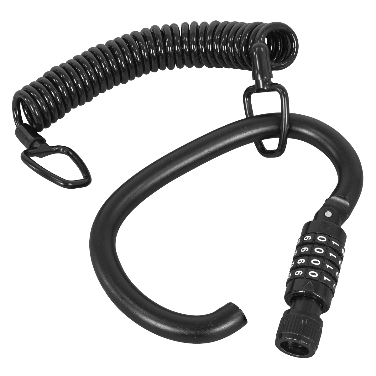 Helmet/Gear Lock with Cable