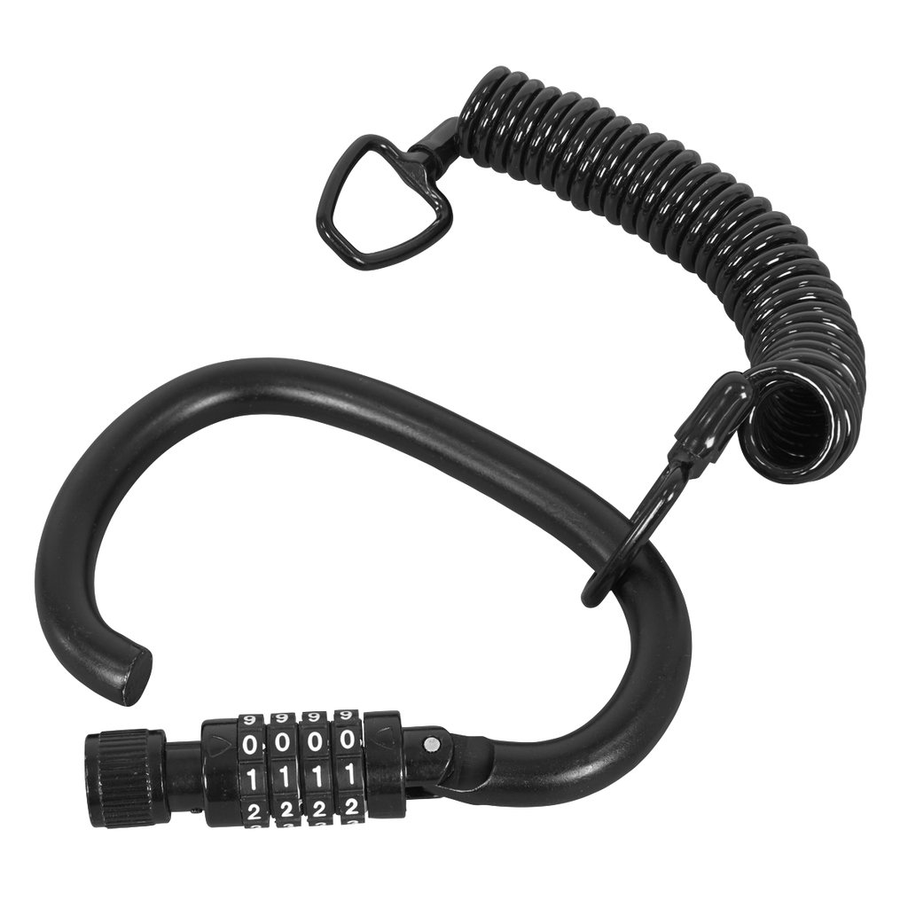 Helmet/Gear Lock with Cable