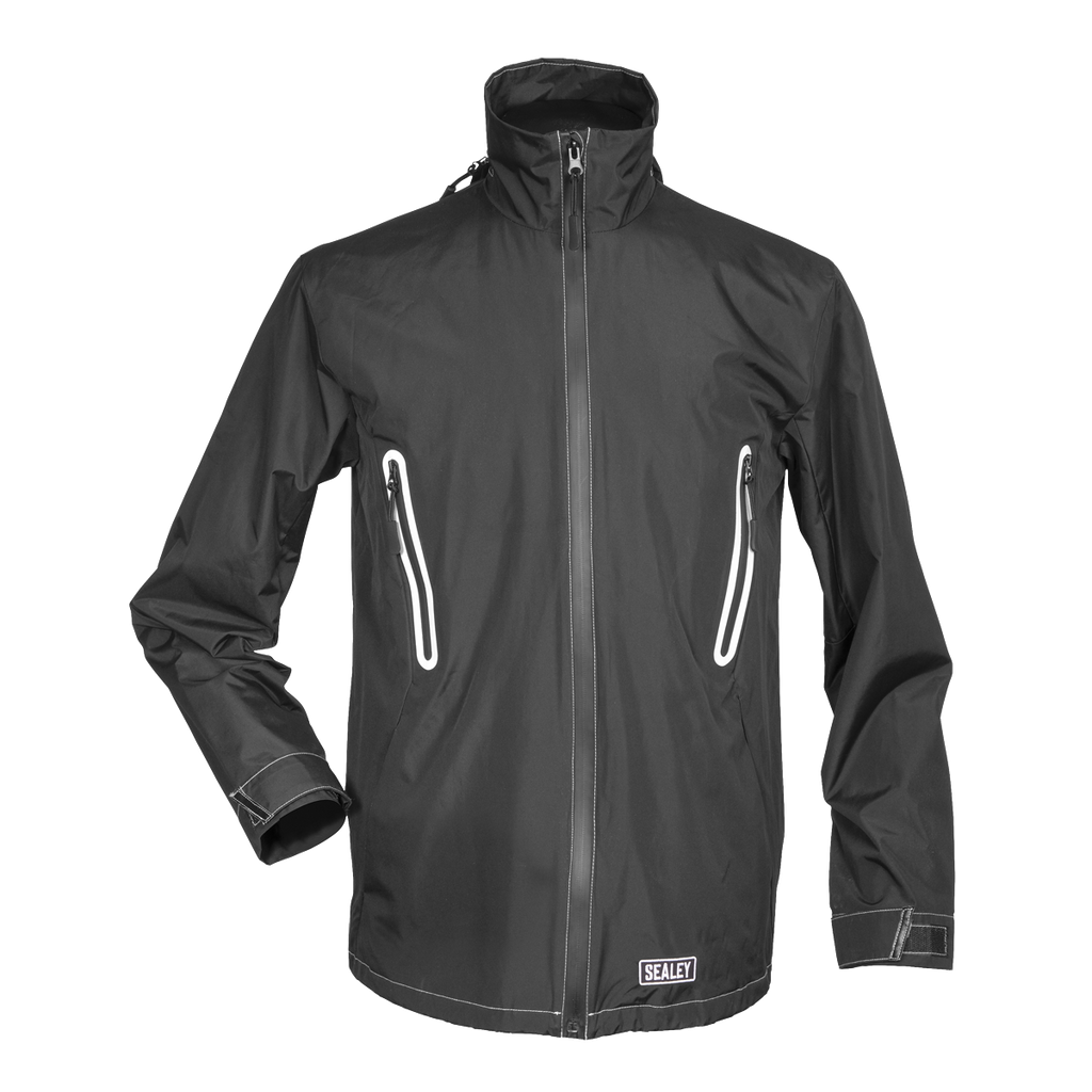 5V Heated Rain Jacket with Power Bank 10Ah - X-Large