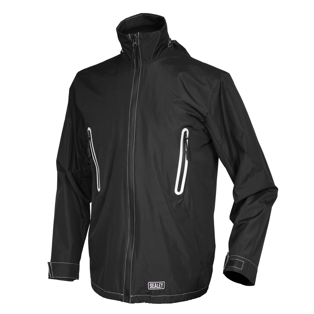 5V Heated Rain Jacket with Power Bank 20Ah - X-Large