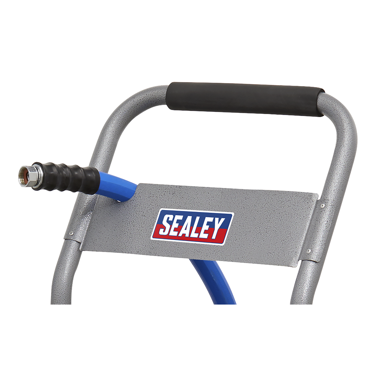 Heavy-Duty Hose Reel Cart with 30m Heavy-Duty Ø19mm Hot & Cold Rubber Water Hose