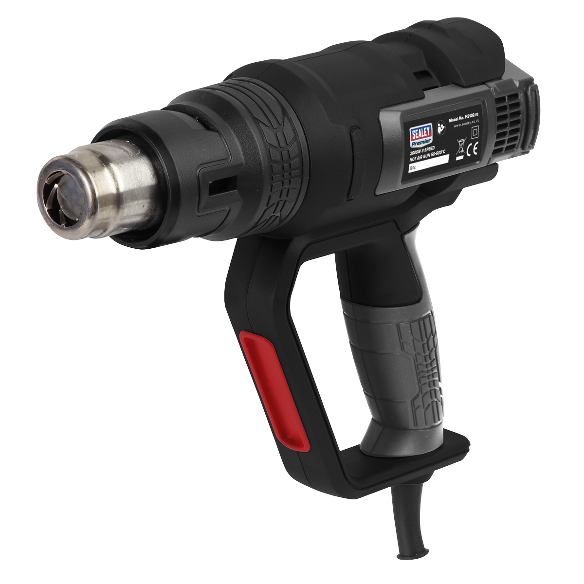 Premier 2000W 3-Speed Heat Gun 50-600°C
