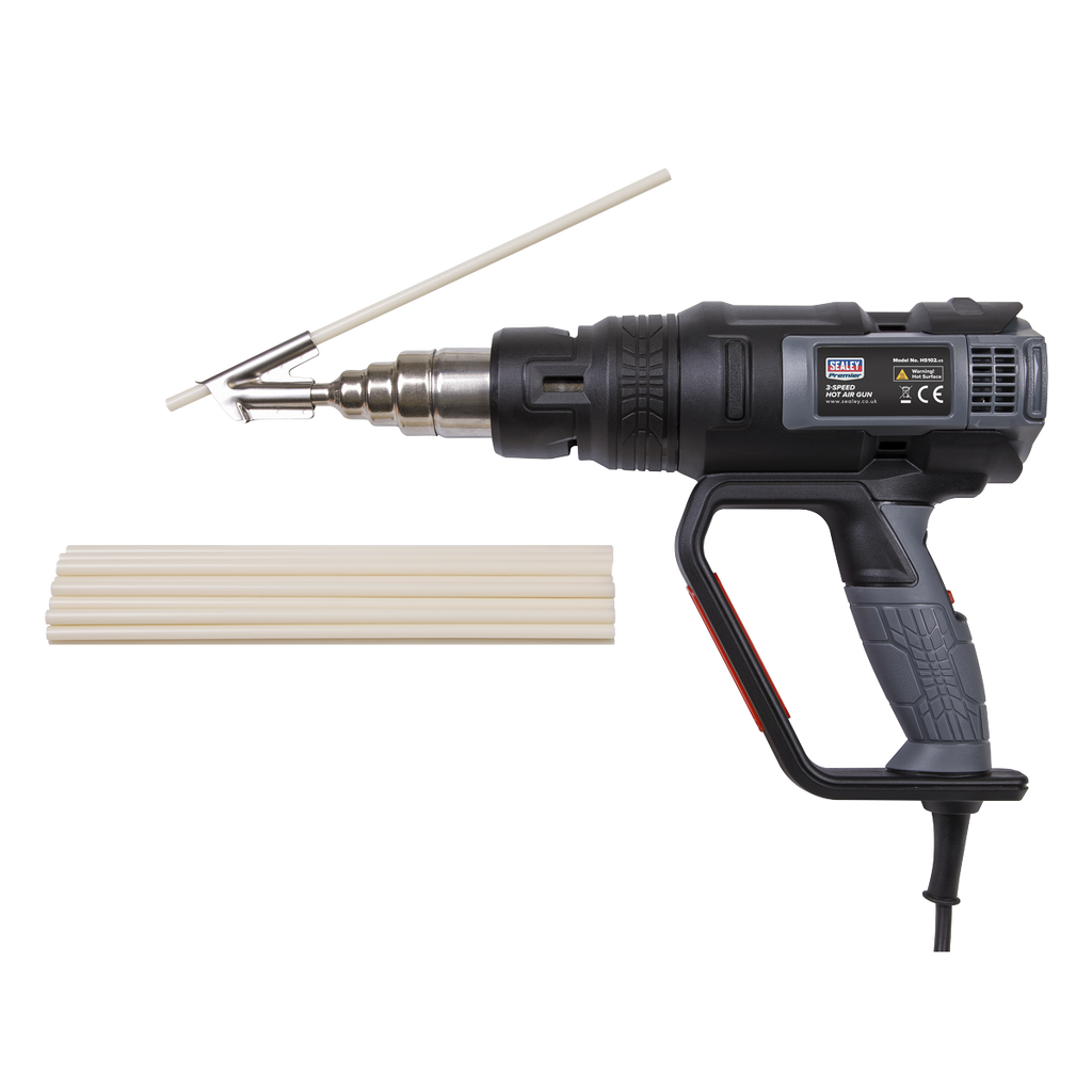 Premier Plastic Welding Kit including HS102 Heat Gun