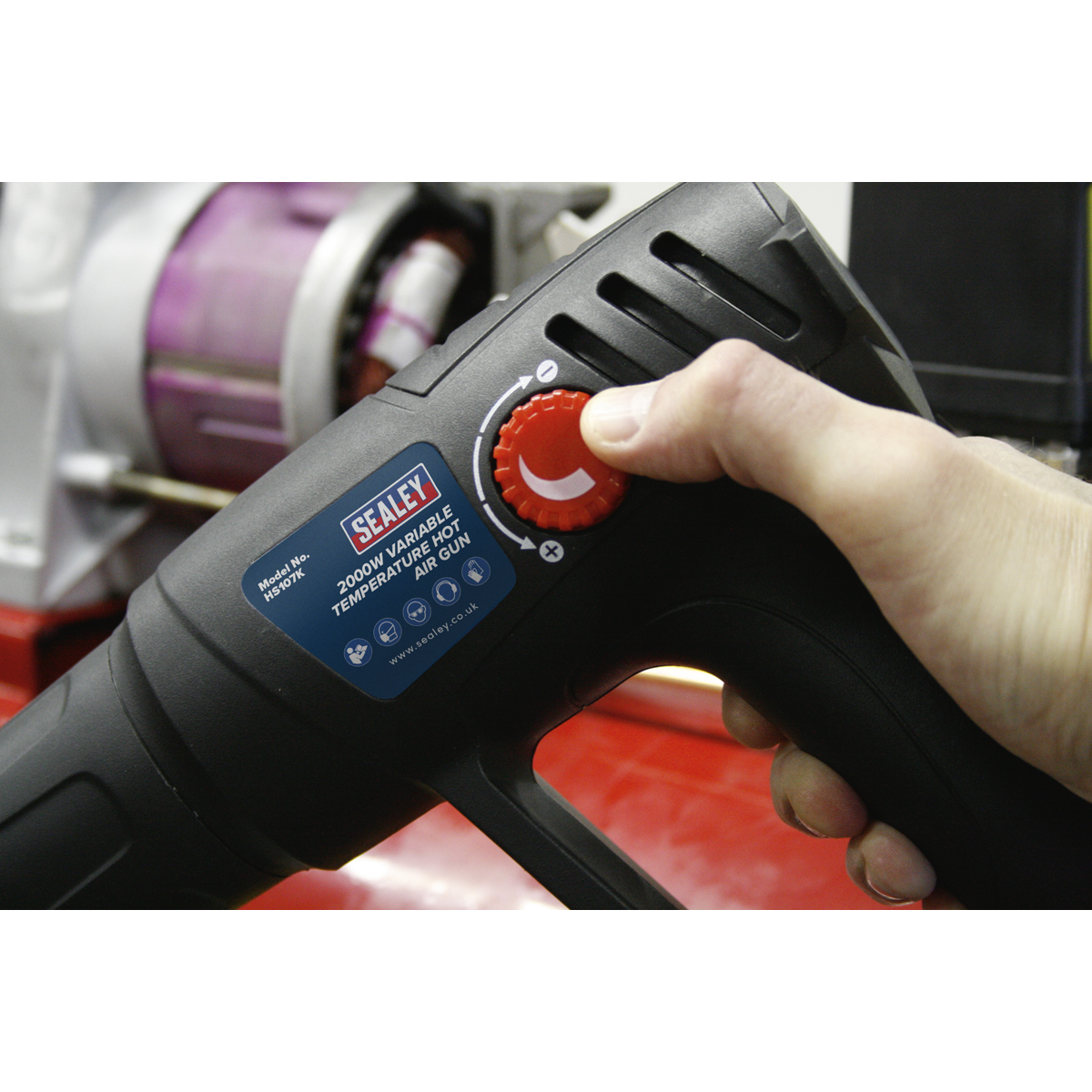2000W Variable Temperature Heat Gun Kit 50-450°C/90-600°C