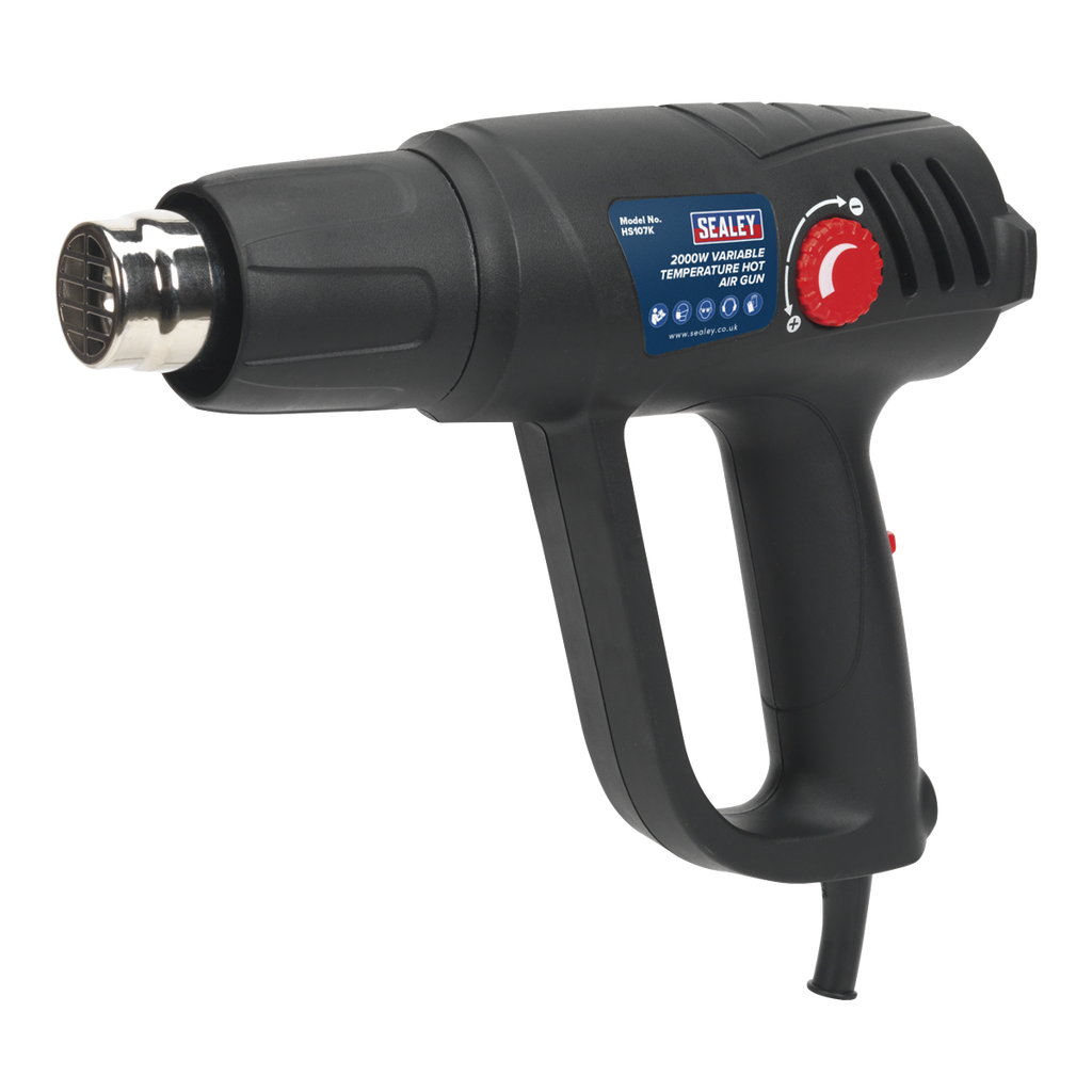 2000W Variable Temperature Heat Gun Kit 50-450°C/90-600°C