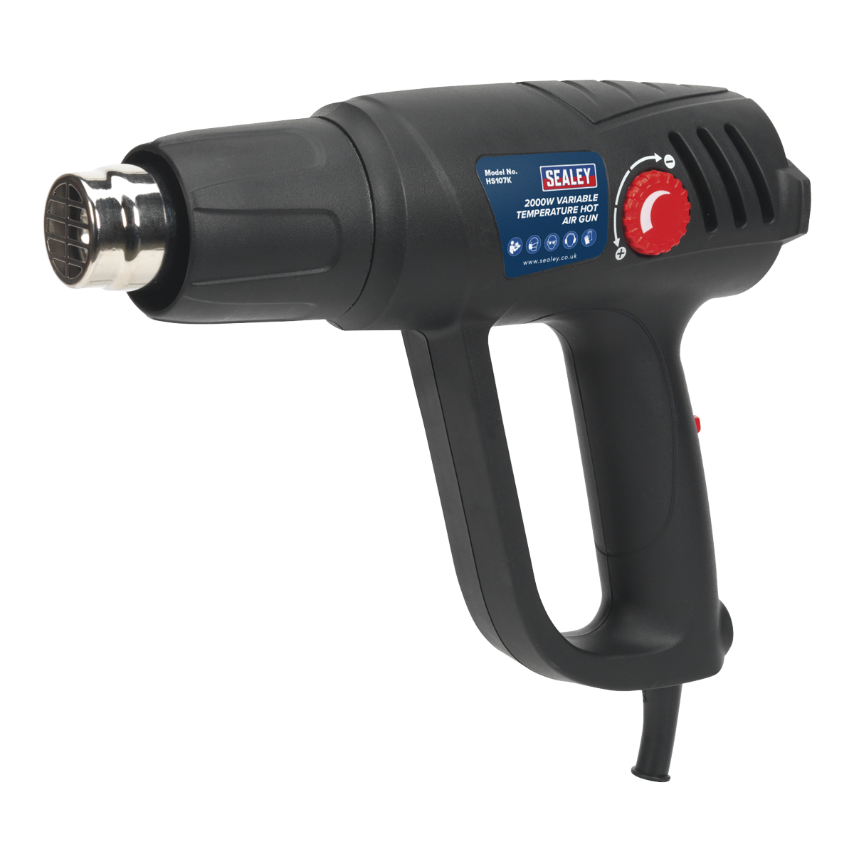 2000W Variable Temperature Heat Gun Kit 50-450°C/90-600°C