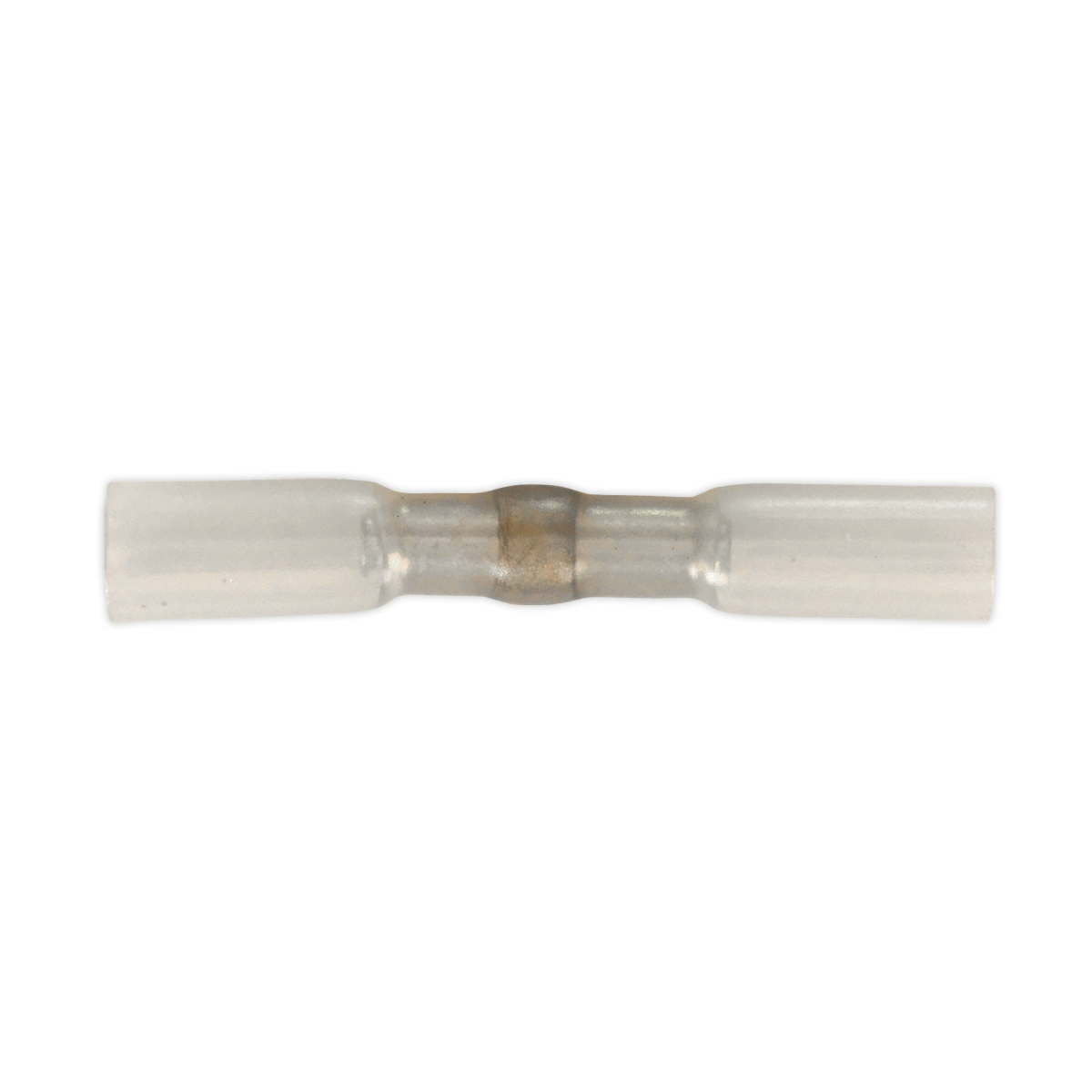 Heat Shrink Butt Connector with Crimp & Solder, Clear - Pack of 25