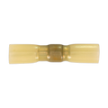 Heat Shrink Butt Connector with Crimp & Solder, Yellow - Pac