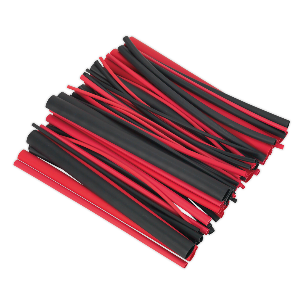 Adhesive Lined Heat Shrink Tubing Assortment 200mm 72pc - Bl