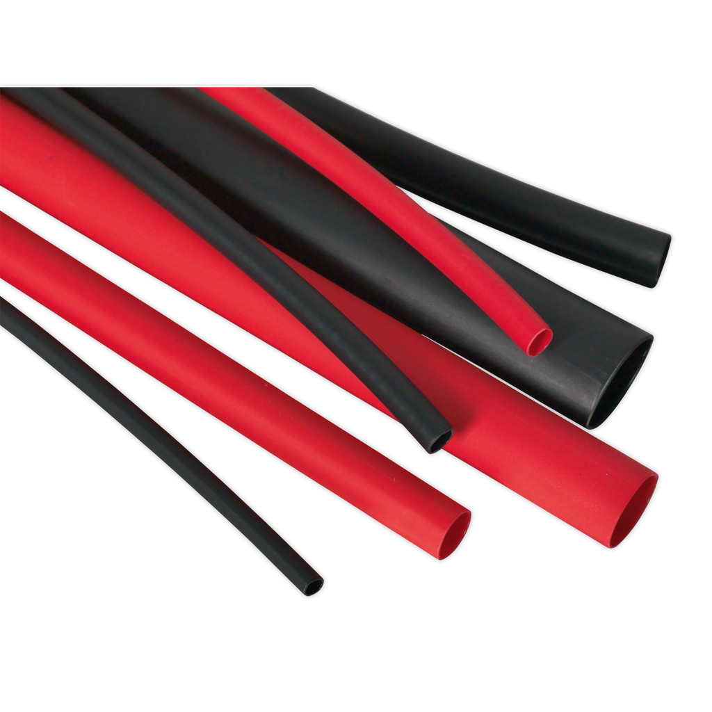 Adhesive Lined Heat Shrink Tubing Assortment 200mm 72pc - Bl
