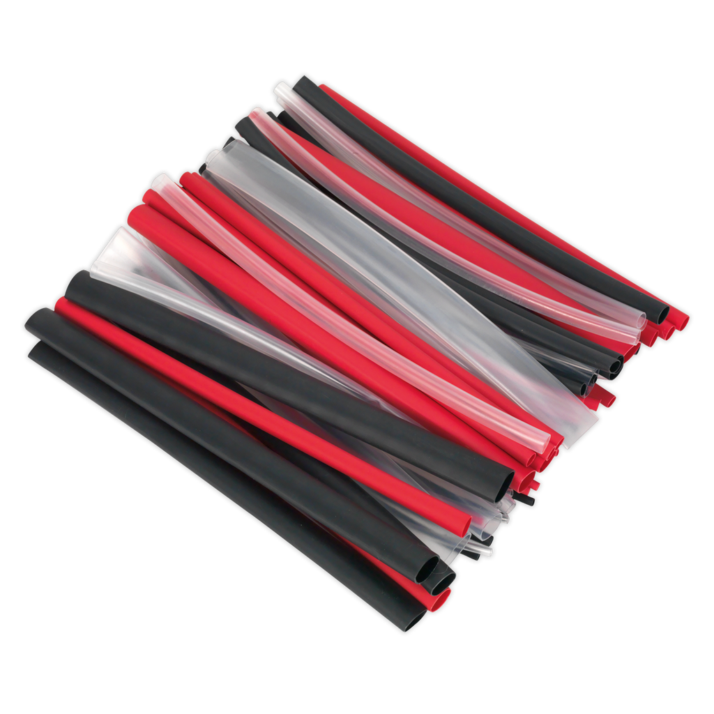 Adhesive Lined Heat Shrink Tubing Assortment 200mm 72pc - Mi