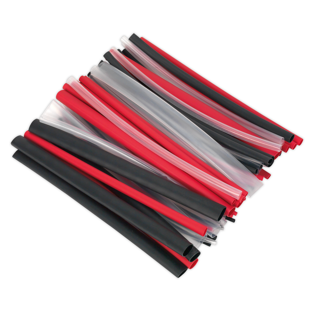 Adhesive Lined Heat Shrink Tubing Assortment 200mm 72pc - Mixed Colours