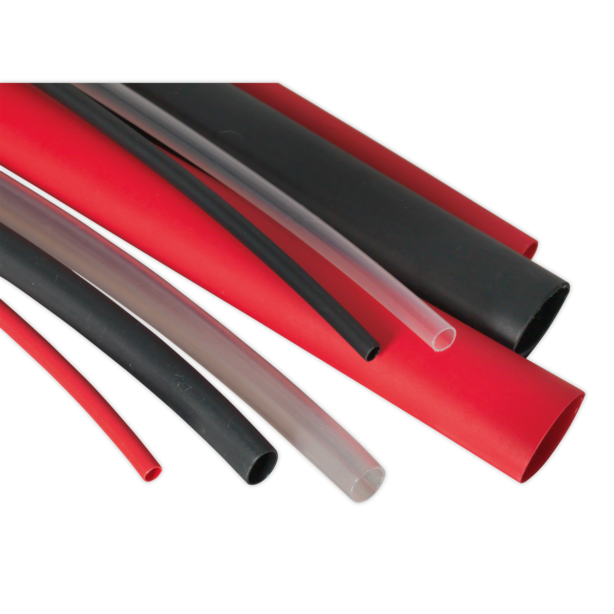 Adhesive Lined Heat Shrink Tubing Assortment 200mm 72pc - Mixed Colours