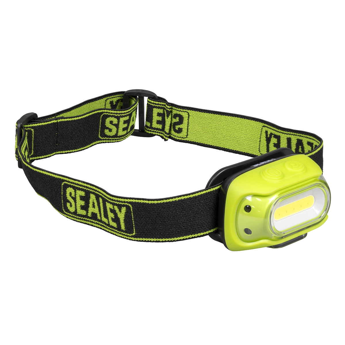 Rechargeable Head Torch with Auto-Sensor 8W COB LED - Green