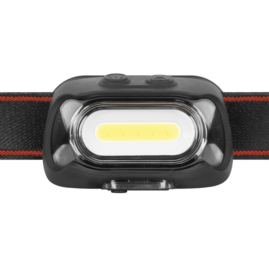 Rechargeable Head Torch with Auto-Sensor 8W COB LED